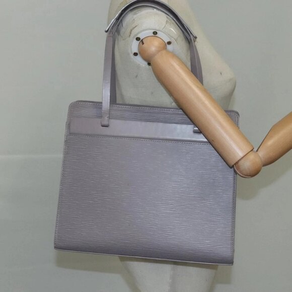 LOUIS VUITTON Epi Croisette PM Tote Bag Lilac - Picture 1 of 16